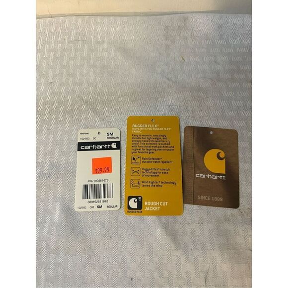 Carhartt  regular rough cut jacket RF $99 new with tags - Picture 6 of 12